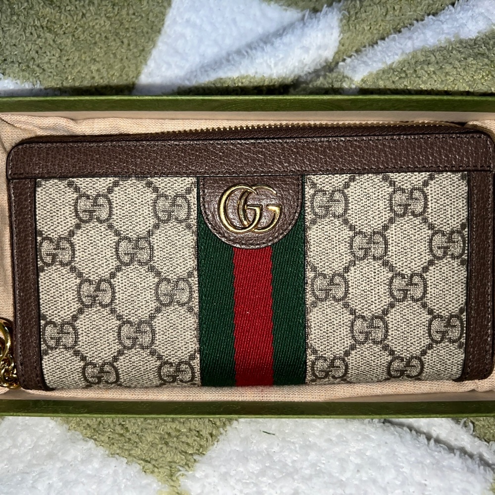 Gucci Ophidia Zip Wallet